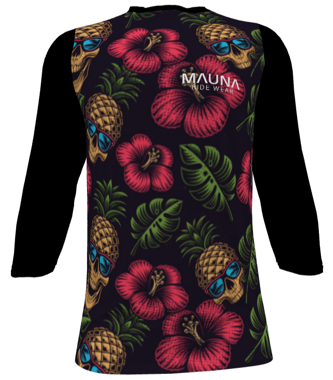 Pine Skulls - 3/4 Sleeve Jersey